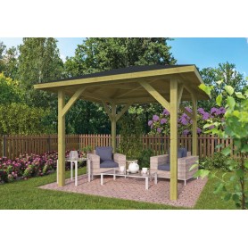 Kiosque et pavillon en bois pour votre extérieur - Jardin & Chalet