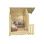 Maisonnette en bois enfant Aladdin 179x119cm 16mm