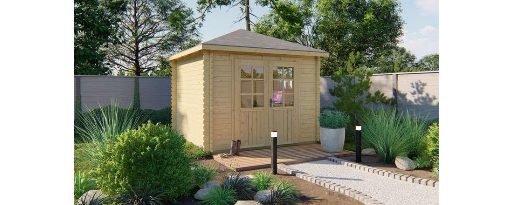 Chalet et kiosque 4 pans, kiosque en bois - Jardin & Chalet