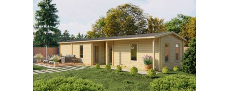 Grand chalet en bois habitable de plus 40m2 - Jardin & Chalet