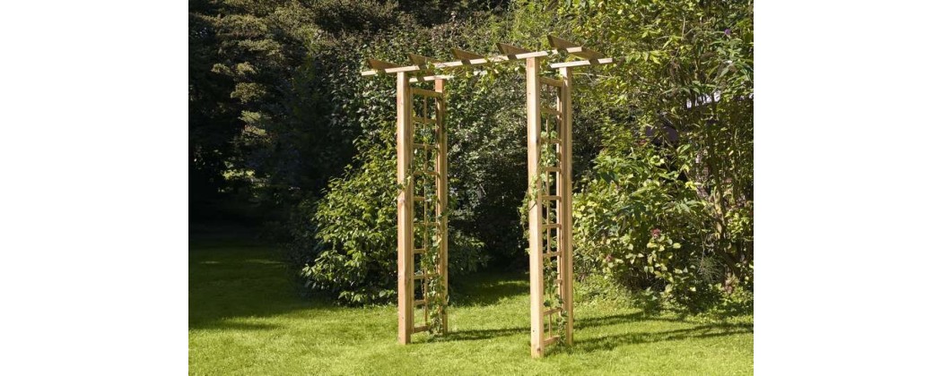 pergola bois et gazebo bambou pour votre extérieur - Jardin & Chalets