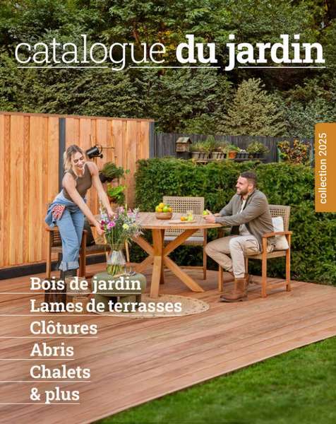 catalogue chalet et abri de jardin bois en promotion